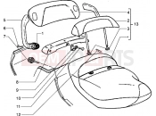 PIAGGIO ülés