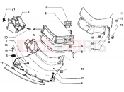 PIAGGIO Hexagon GT Footrest-Tanks door