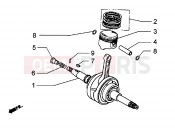 PIAGGIO Drive shaft - Cylinder - Piston
