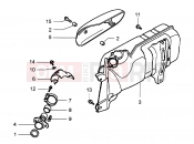 PIAGGIO Exhaust pipe