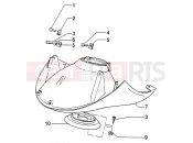 PIAGGIO Front mudguard