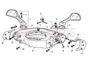 PIAGGIO Handlebar cover