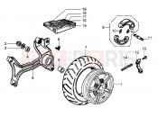 PIAGGIO Rear wheel
