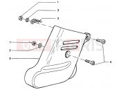 PIAGGIO Shock absorber cover