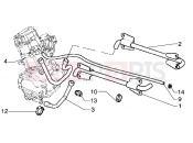 PIAGGIO Cooling piping
