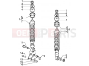 PIAGGIO Rear shock absorber