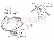PIAGGIO Mudguards