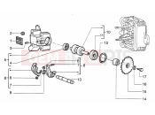 PIAGGIO Rocker arm support