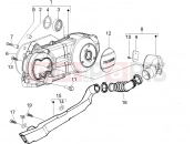 PIAGGIO Liberty 125 (ZAPM381) Crankcase cover - Crankcase cooling