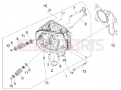 PIAGGIO Liberty 125 (ZAPM381) Head unit - Valve