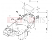 PIAGGIO Liberty 125 (ZAPM381) Helmet huosing - Undersaddle