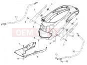 PIAGGIO Liberty 125 (ZAPM381) Side cover - Spoiler