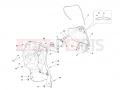 PIAGGIO Liberty 125 4T 2V Front glove-box - Knee-guard panel