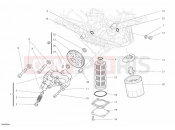 DUCATI 2008 Superbike 1098 S OIL PUMP - FILTER » LUBRICATION SYSTEM