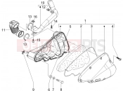 PIAGGIO Liberty 125 4T PTT Air filter