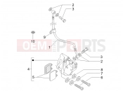 PIAGGIO Liberty 125 4T PTT Brakes pipes - Calipers