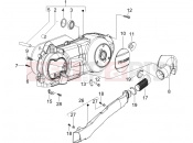 PIAGGIO Liberty 125 4T PTT Crankcase cover - Crankcase cooling