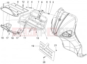 PIAGGIO Liberty 125 4T PTT Front luggage rack
