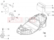 PIAGGIO Liberty 125 4T PTT Remote control switches - Battery - Horn