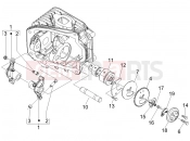PIAGGIO Liberty 125 4T PTT Rocking levers support unit