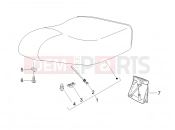 PIAGGIO Liberty 125 4T PTT Saddle/seats
