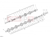 DUCATI 2008 Superbike 1098 S GEAR BOX » UNCLASSIFIED