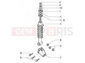 PIAGGIO Rear damper