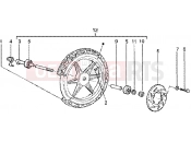 PIAGGIO Front wheel