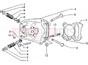 PIAGGIO Cylinder head-valves