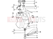 PIAGGIO Fuel tank