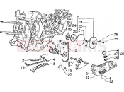 PIAGGIO Oil pump-oil pan