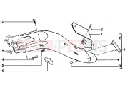 PIAGGIO Rear mudguard