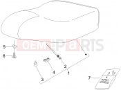 PIAGGIO Liberty 200 (ZAPM384) Saddle/seats