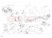 DUCATI Superbike 1098 S Tricolore EXHAUST SYSTEM » EXHAUST SYSTEM