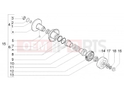 PIAGGIO DRIVEN PULLEY