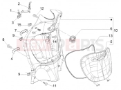 PIAGGIO FRONT GLOVE COMPARTMENT