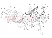 PIAGGIO FRONT SHIELD-FOOT BOARD-SPOILER