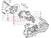 PIAGGIO Rear wheel shaft