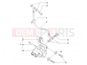 PIAGGIO Liberty 50 2T Brakes pipes - Calipers