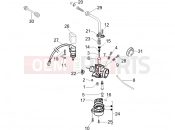 PIAGGIO Liberty 50 2T Carburetor's components