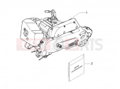 PIAGGIO Liberty 50 2T Engine, assembly