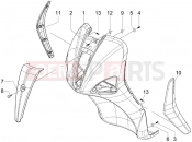PIAGGIO Liberty 50 2T Front shield