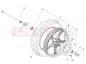 PIAGGIO Liberty 50 2T Front wheel