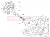 PIAGGIO Liberty 50 2T Rear brake - Brake jaw