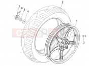 PIAGGIO Liberty 50 2T Rear wheel