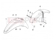 PIAGGIO Liberty 50 2T Wheel huosing - Mudguard