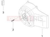 PIAGGIO Liberty 50 2T Flywheel magneto cover - Oil filter