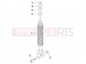 PIAGGIO Liberty 50 2T Rear suspension - Shock absorber/s