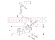 PIAGGIO Liberty 50 2T Brakes pipes - Calipers
