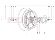 PIAGGIO Front wheel